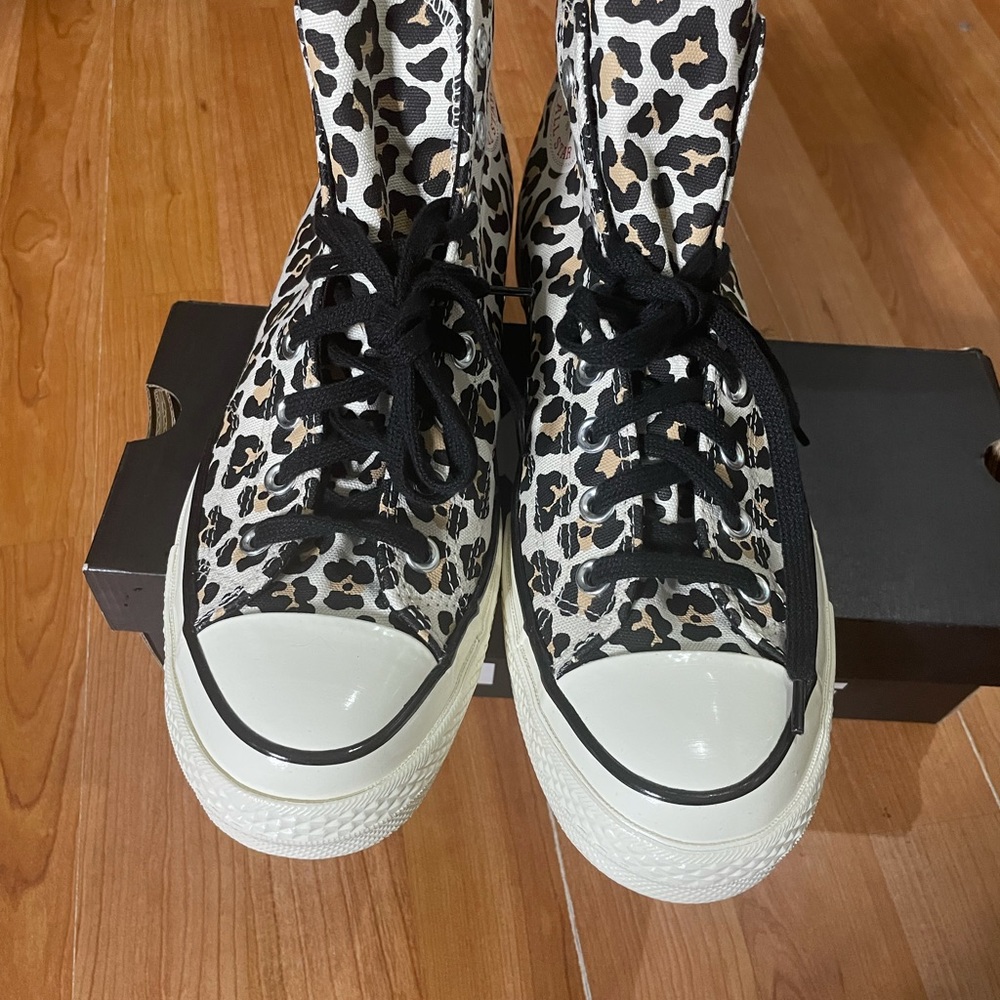 Converse Chuck Taylor Leopard Hi Top Sneakers